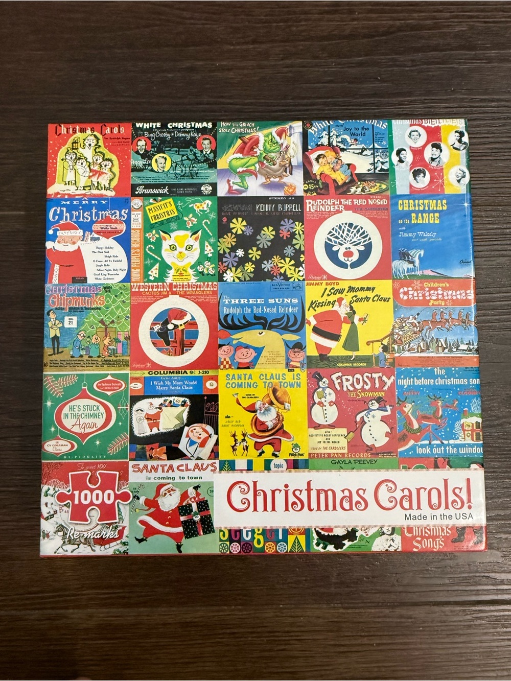 Re-marks Christmas Carols puzzle